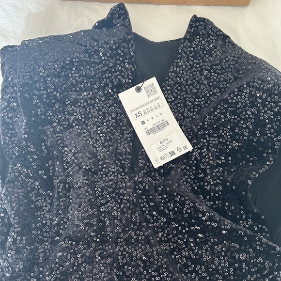 Zara Sequin Top - Picture 2 of 8